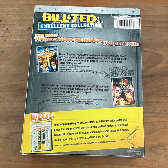 Bill & Ted's Most Excellent Collection 3 dvd set - Picture 3 of 16